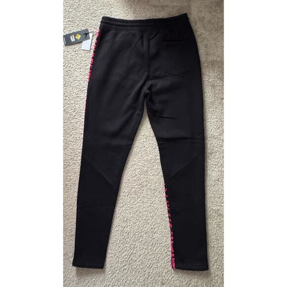 CREATE 2MRW Stuff Casual Active Jogging Pants Hot Pink Black Size Small NWT New - Picture 2 of 9